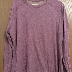 Mammut Heathered Plum Long Sleeve Tee